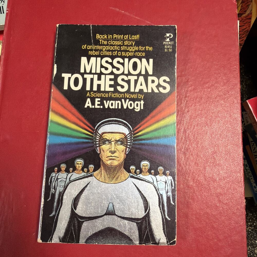 Mission To The Stars By AE Van Vogt | 1977 First Edition Vintage Paperback